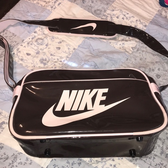 Nike patent leather bag Clearance